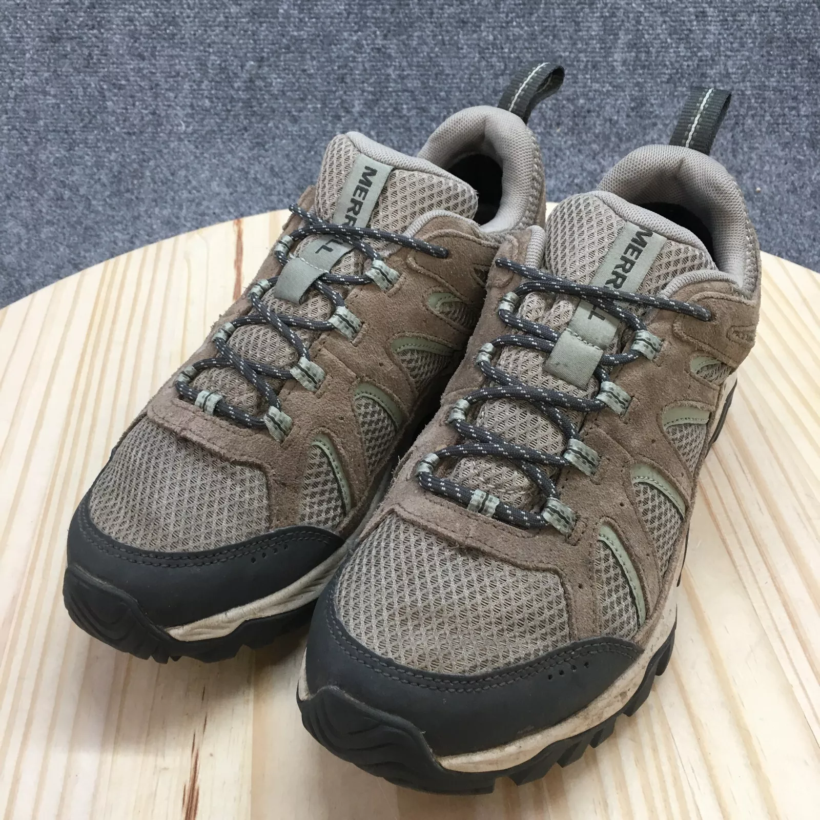 merrell oakcreek hiking low sneakers suede leather shoes