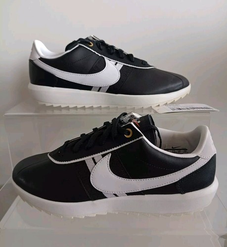 ZAPATOS DE GOLF NIKE CORTEZ TALLA UK 5,5 EUR 39 (CI1670 001) NEGRO/BLANCO - Imagen 2 de 6