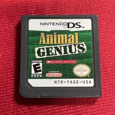 Animal Genius (Nintendo DS, 2007) Game Cartridge Only Very Good
