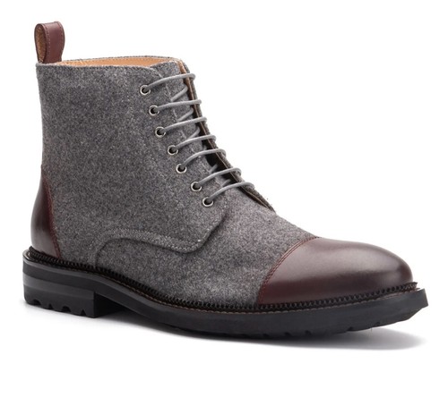 Neu mit Etikett Vintage Foundry Remington Kappe Zehenpartie mittlerer Stiefel burgundisch - Herren Gr. 12 unverbindliche Preisempfehlung des Herstellers 220 $!! - Bild 11 von 12