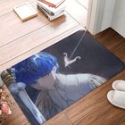 Lustrous Anime Doormat Arrow Bath Kitchen Mat Prayer Carpet Indoor Modern Decor