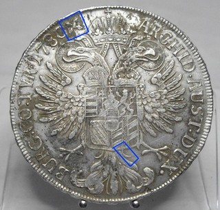 SELTEN! Maria Theresia Taler 1780/1789 1792 H28a Günzburg Silber