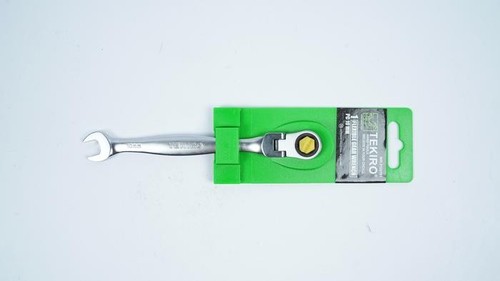 Tekiro 12mm Flex Head Ratchet Combination Wrench Ring Spanner Durable Hand Tool