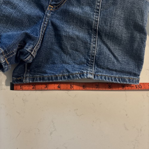 abercrombie kids high rise mini mom short size 11/12 blue denim - Bild 9 von 11