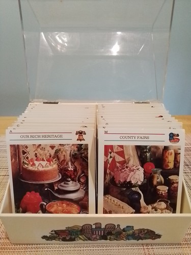Vintage c.1973 McCall's Great American Recipe Card collezione 575 carte - Foto 13 di 22