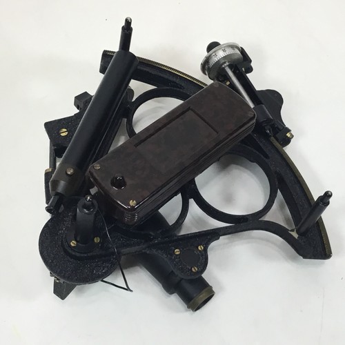 Heide Navigation "Hezzanith" Endloser Sextant mit Koffer 1974 Vintage - Bild 7 von 24