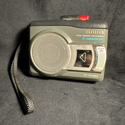 Vintage AIWA Walkman Voice Sensor Recording V-Sensor Model TP