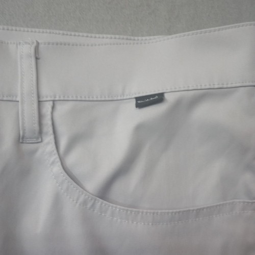 Travis Mathew Pants Mens 34 Grey Performance Golf Stretch Polyester Lightweight - Picture 3 of 15