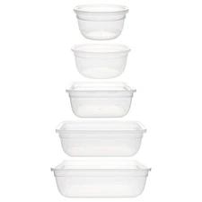 Snapware Plastic Food Storage Set: 8602R, 7211R, 8704, 7202R, 7201R