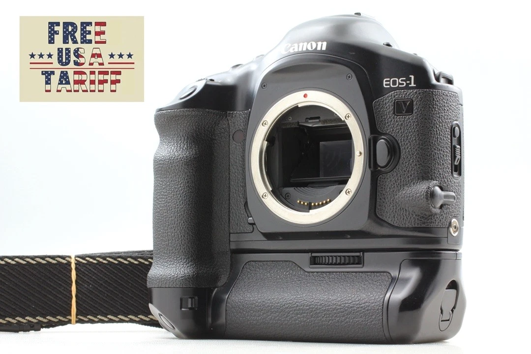 Canon キャノン EOS-1V HS PB-E2 フィルムカメラ Canon EOS-1V HS Body with PB-E2 Power Drive Booster 2044A005 B&H