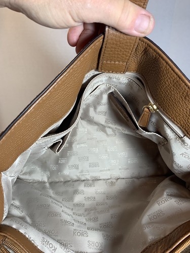 MICHAEL KORS HAMILTON SATCHEL TOTE WITH MATCHING WALLET - Picture 14 of 21