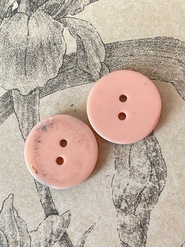 2 Boutons Vintage Canard - Enfant - Couture Mode Collection - Foto 2 di 2