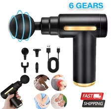 Massage Gun Deep Tissue Percussion Massager Muscle Relaxer - Fast Shipping 