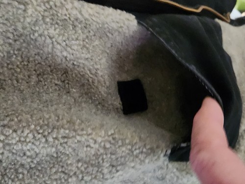 Carhartt schwarze Jacke Sherpa gefüttert Kapuze Gr. 50"×25" 2XL (20) WJ141 BLK EUC - Bild 16 von 24