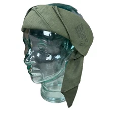 Military Issue Vietnam Era Neckerchief - Cotton - Dated 1968 - DSA-100-68-C-1426