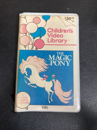 Children’s Video Library The Magic Pony VHS - Picture 1 of 13
