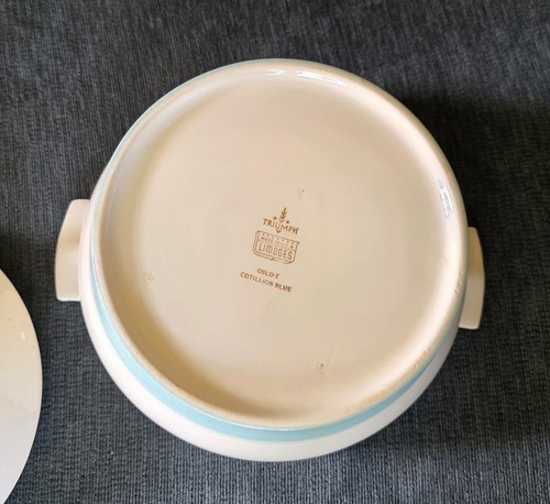 AMERICAN LIMOGES TRIUMPH *OSLO* VINTAGE 40ER JAHRE ÄRA KASSEROLLE - Bild 10 von 10