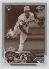 2023 Topps Chrome Update Sepia Refractor Garrett Acton #USC180 0w8f