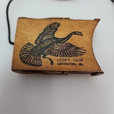 Leon's Shop Vintage Wood Turkey Call Lexington, VA Parts Leons