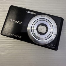 Sony Cyber-shot DSC-W530 14.1MP Compact Digital Camera From Japan 4x Black Used