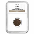 1877 Indian Head Cent Good-4 NGC (Brown)