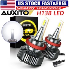 AUXITO H11B LED Headlight Kit Bulbs High Low Beam 6500K Brighter CANBUS Lamps