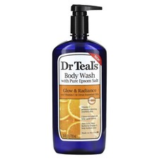 Body Wash With Pure Epsom Salt, Glow  Radiance, 24 fl oz 710 ml 