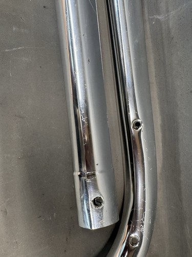 1965 1966 Pontiac Grand Prix Starfire Deville 2 Door Hdtp Rear Back Window Trim - Picture 5 of 15
