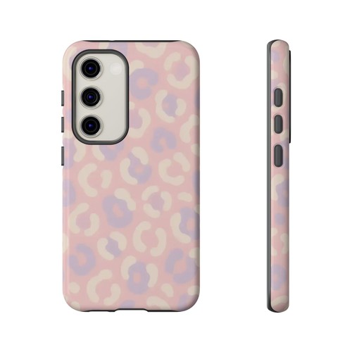 Stylish Tough Phone Case, Animal Print iPhone Cover, Cute Leopard Design - Picture 269 of 276