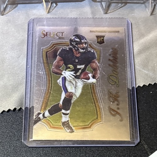 2020 Panini Rookie Lot 3 - JK Dobbins Rated Rookie Clearly + Select Certified  - Bild 2 von 4