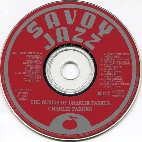 Charlie Parker - The Genius Of Charlie Parker (CD) (Very Good Plus (VG+)) - Imagen 3 de 5