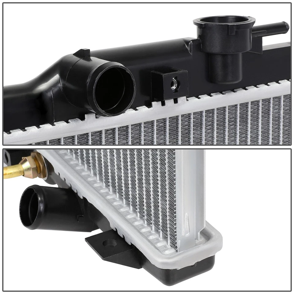 PARA 98-02 HONDA ACUERDO 2.3L ESTILO OE RADIADOR NÚCLEO ALUMINIO COMPLETO DPI 2148 Foto 3 de 4