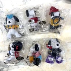 6 x Snoopy Plush Toys McDonald’s Collection 2001 New and Sealed Free Postage