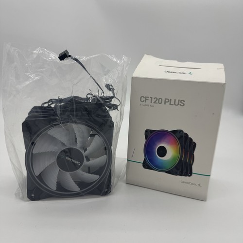DEEPCOOL CF 120 PLUS (3 in 1) Addressable RGB Halo Ring PWM Fan - Photo 5/6