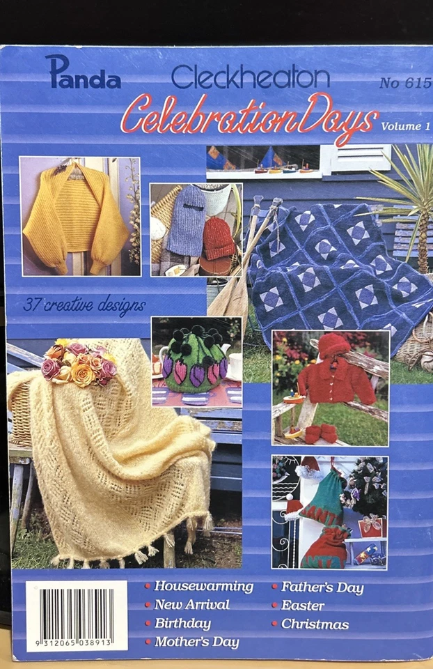 Celebration Days - Handmade Gifts -No 615 Panda Cleckheaton -Crochet -Knit GC - Image 2 of 4