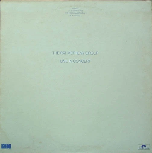 Vinyl Records Pat Metheny for sale - eBay
