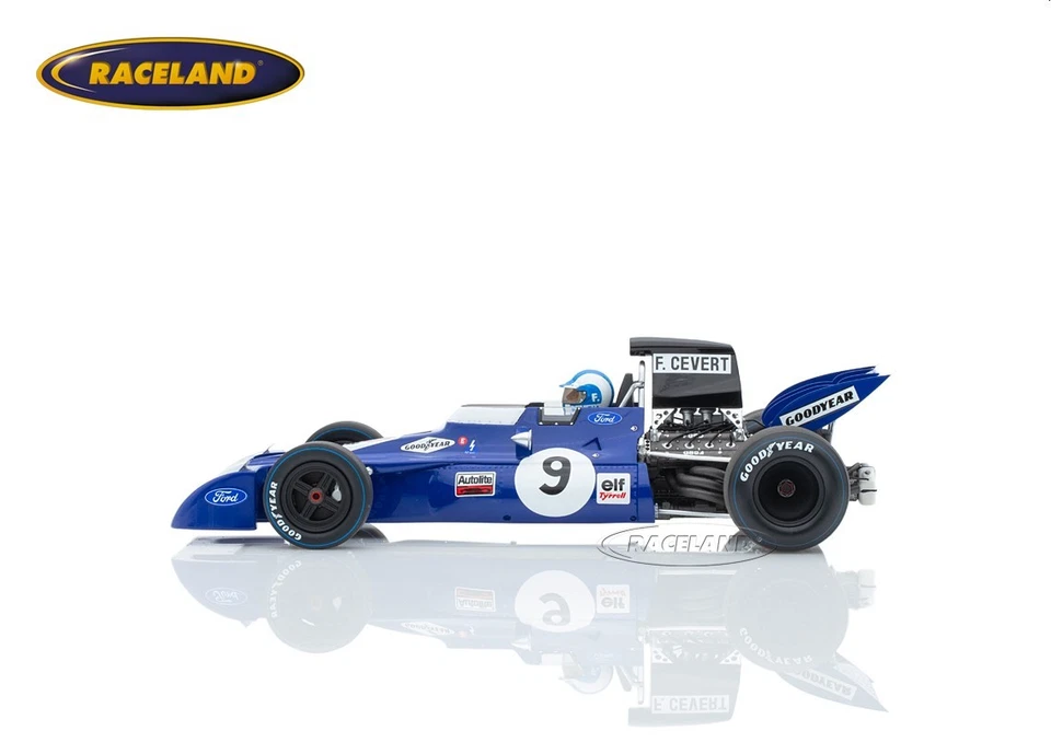 Tyrrell 002 F1 elf Sieger GP USA Watkins Glen 1971 Cevert, Spark 1:18, 18S358 - Bild 2 von 4