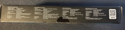 Adesso Tru-Form Media Wireless Ergonomic Keyboard and Mouse Combo Black - Picture 3 of 4