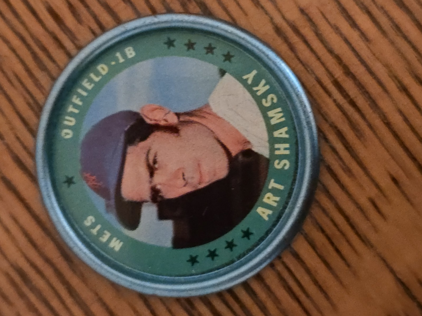 1971 topps baseball coins...#43 ART SHAMSKY ...nr Mt Or Better