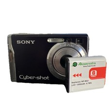 Sony Cyber-Shot SteadyShot DSC-W90 8.1 MP Digital Camera with Battery NO charger