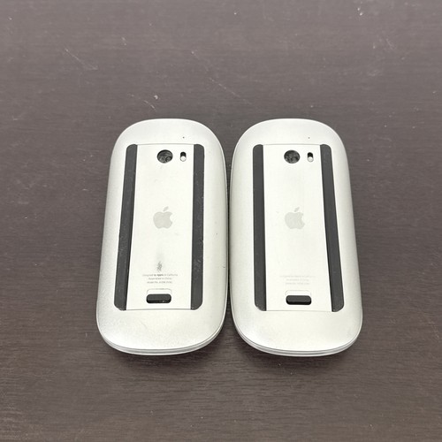 2 Genuinos Apple A1296 Magic Mouse Inalámbricos Bluetooth Mac Blanco - Probado FUNCIONA - Imagen 6 de 10