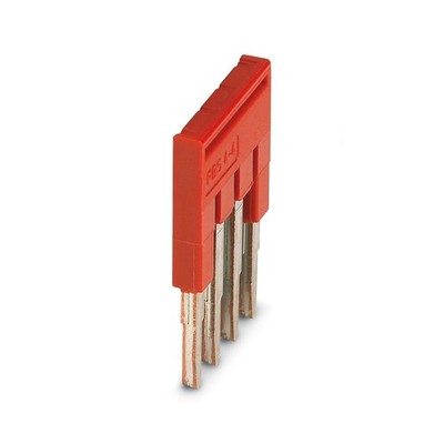 10pcs PHOENIX FBS 4-4 3030132 Plug-in Bridge 4 Positions 4.2 mm Pitch Red New  K