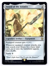 Sword of the Animist NM Commander: Final Fantasy 0362 MTG Regular
