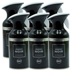 6 x Airpure Air Designer Freshener Home & Office Trigger Spray Poppy Noir 250ml