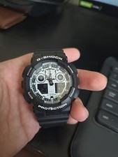 Casio G Shock 5081 GA-100 Digital Watch Black/Black Chronograph