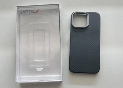 Raptic Aramid Fibre Crox iPhone 16 Pro Max Carbon Fiber Case 
