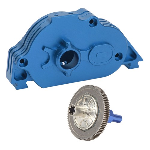 (Dark Blau) RC Getriebe Abdeckung Aluminium-Legierung Transmission Box Gehä CU - Bild 22 von 22