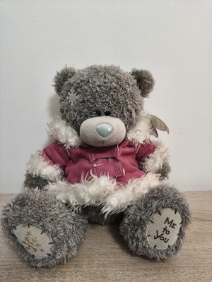 Me To You Tatty Teddy 14 Zoll Bär rosa Mantel mit Etikett