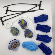 Beyblade Burst Hasbro Lot of 4 Launchers Rage Longinus Victory Valtryek V2 Etc