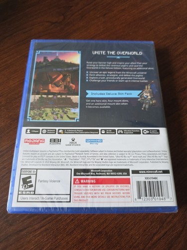 Minecraft Legends - Edizione Deluxe (Sony PlayStation 5, 2023) - Foto 2 di 3